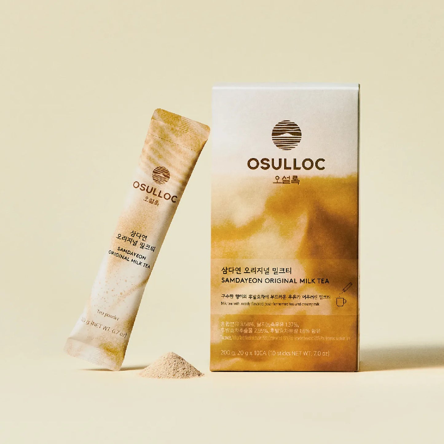 OSULLOC Samdayeon Original Milk Tea 10 Sticks | OLIVE YOUNG Global